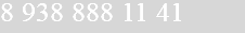 8 938 888 11 41 